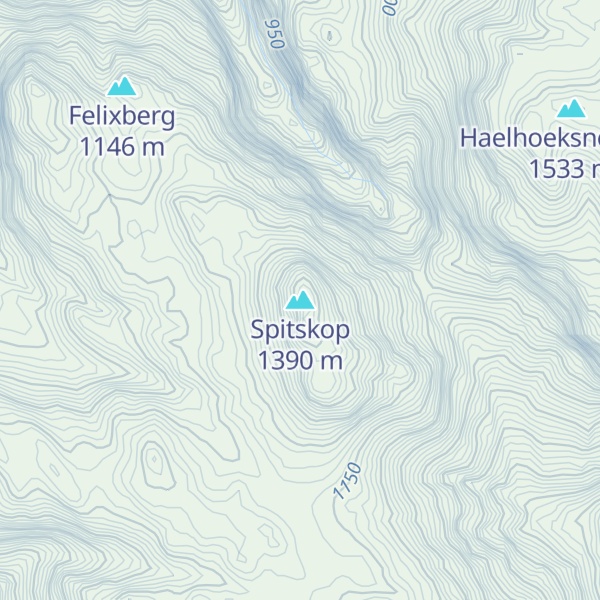 Map of Spitskop