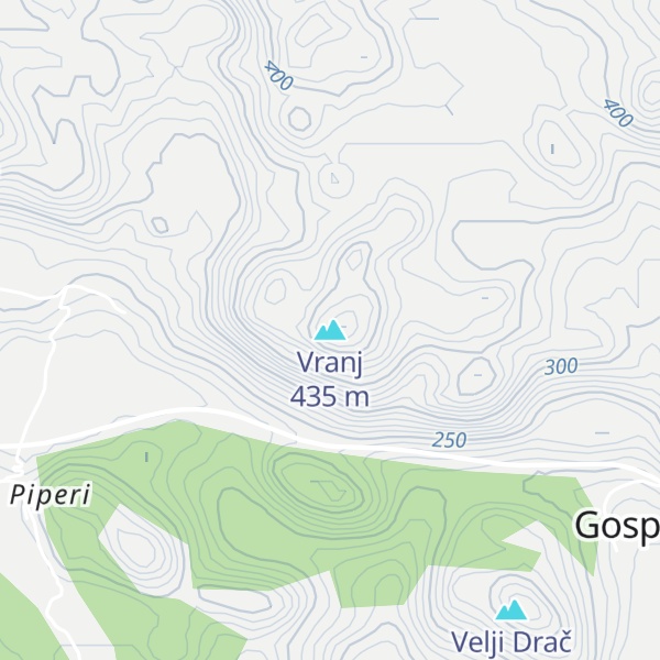 Map of Vranj