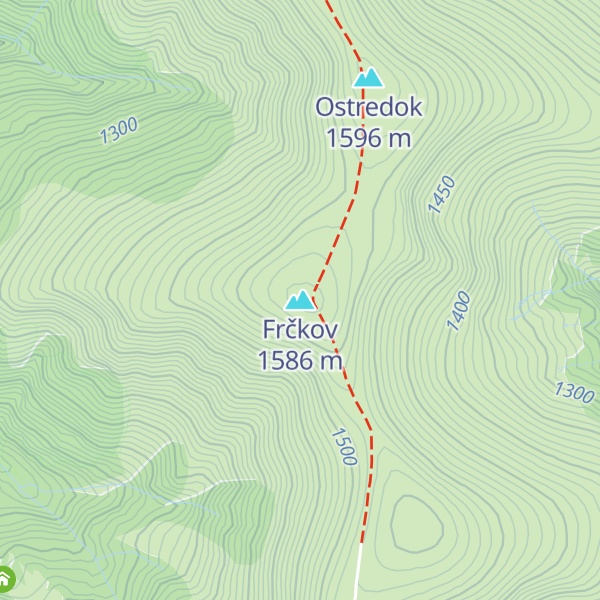 Map of Frčkov