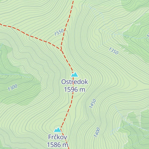 Map of Ostredok