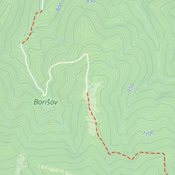 Map of Košariská salaš
