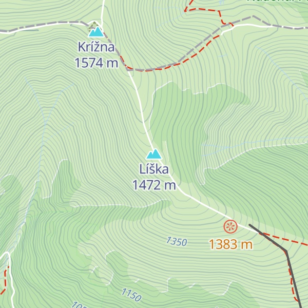 Map of Líška