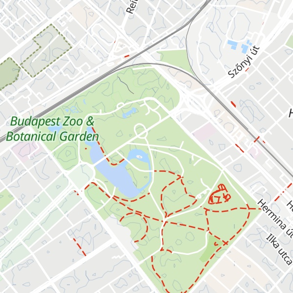 Map of Mimóza-domb