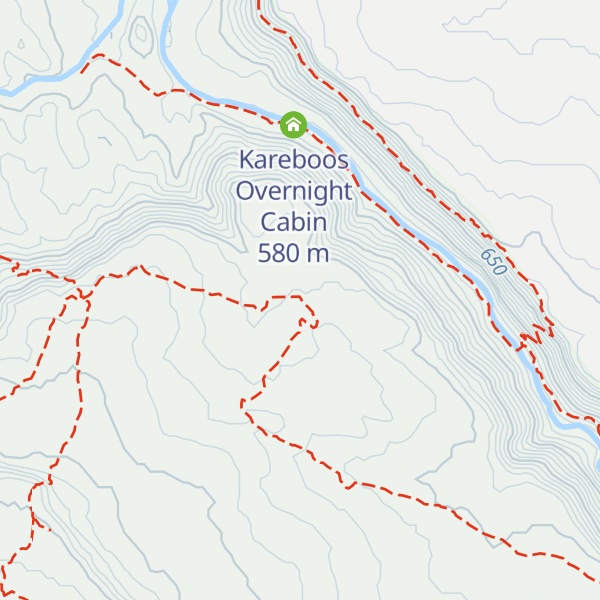 Map of Swartkliphuis Overnight Cabin