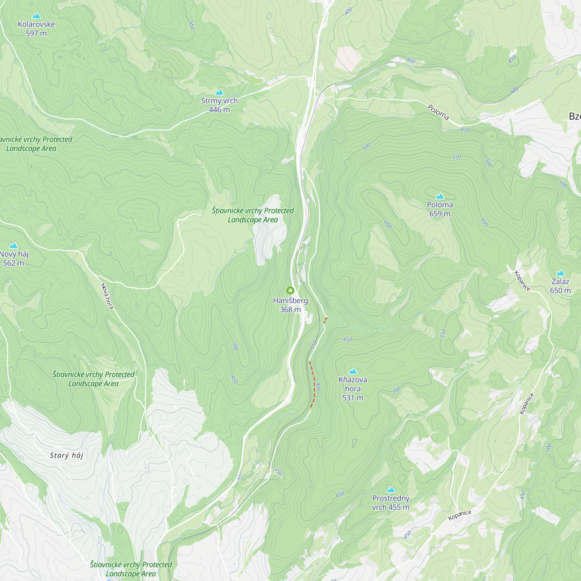 Hanišberg map