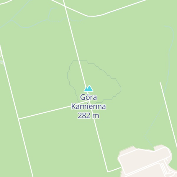 Map of Góra Kamienna