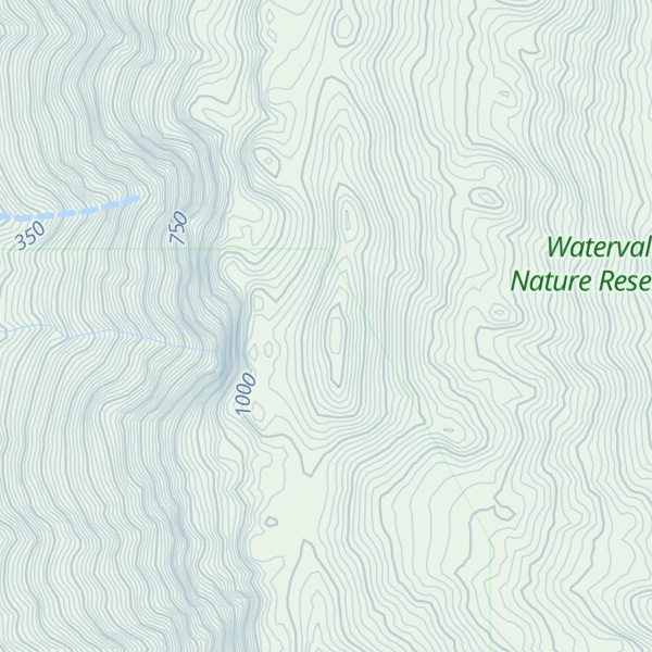 Map of Elandskloofberg