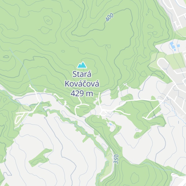 Map of Chata RVPS Zvolen