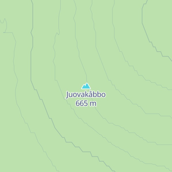 Map of Juovakåbbo