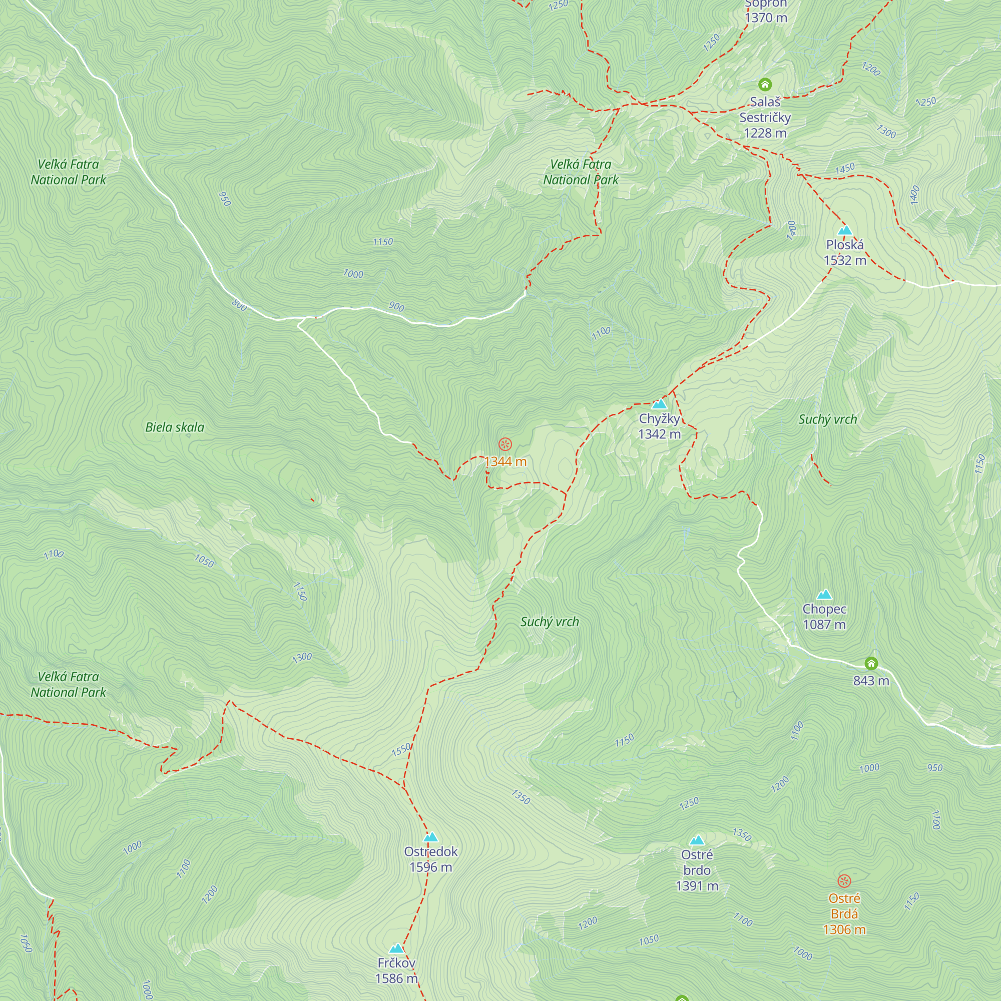 Salaš Mandolina map