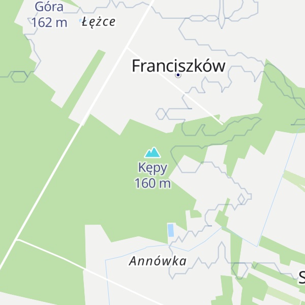 Map of Kępy