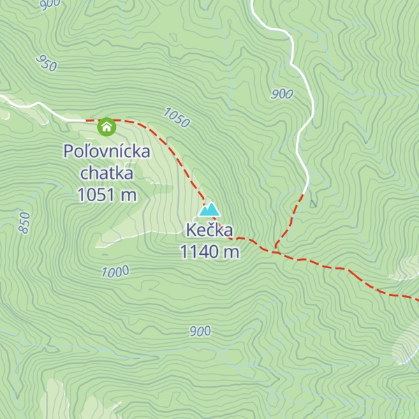Map of Kečka