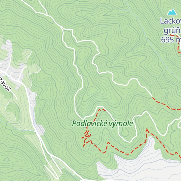 Map of Žiar