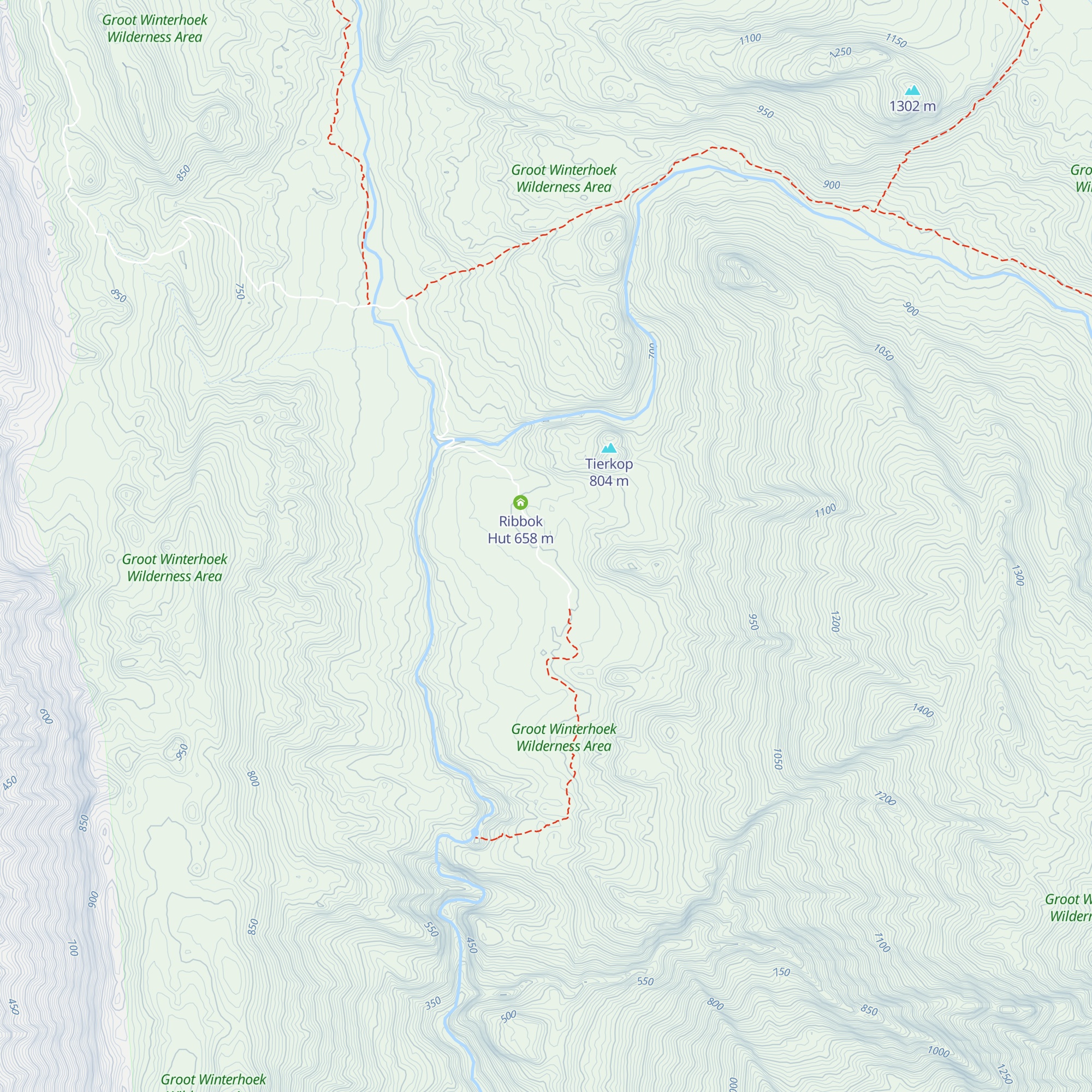 Klipspringer Hut map