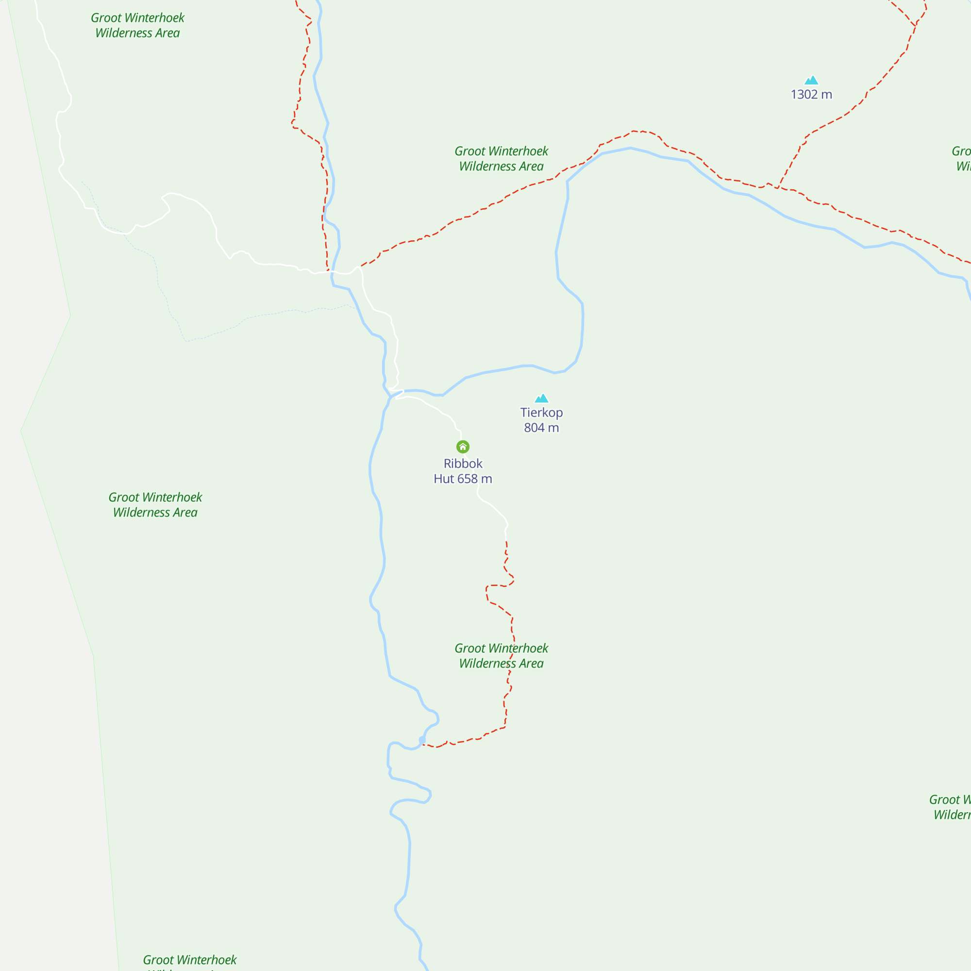 Klipspringer Hut map