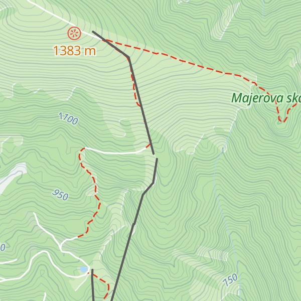 Map of Bufet Javorie