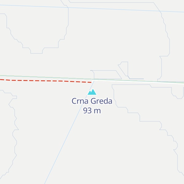 Map of Crna Greda