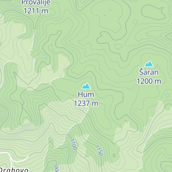 Map of Hum