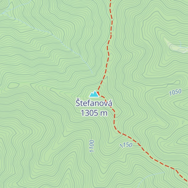 Map of Štefanová