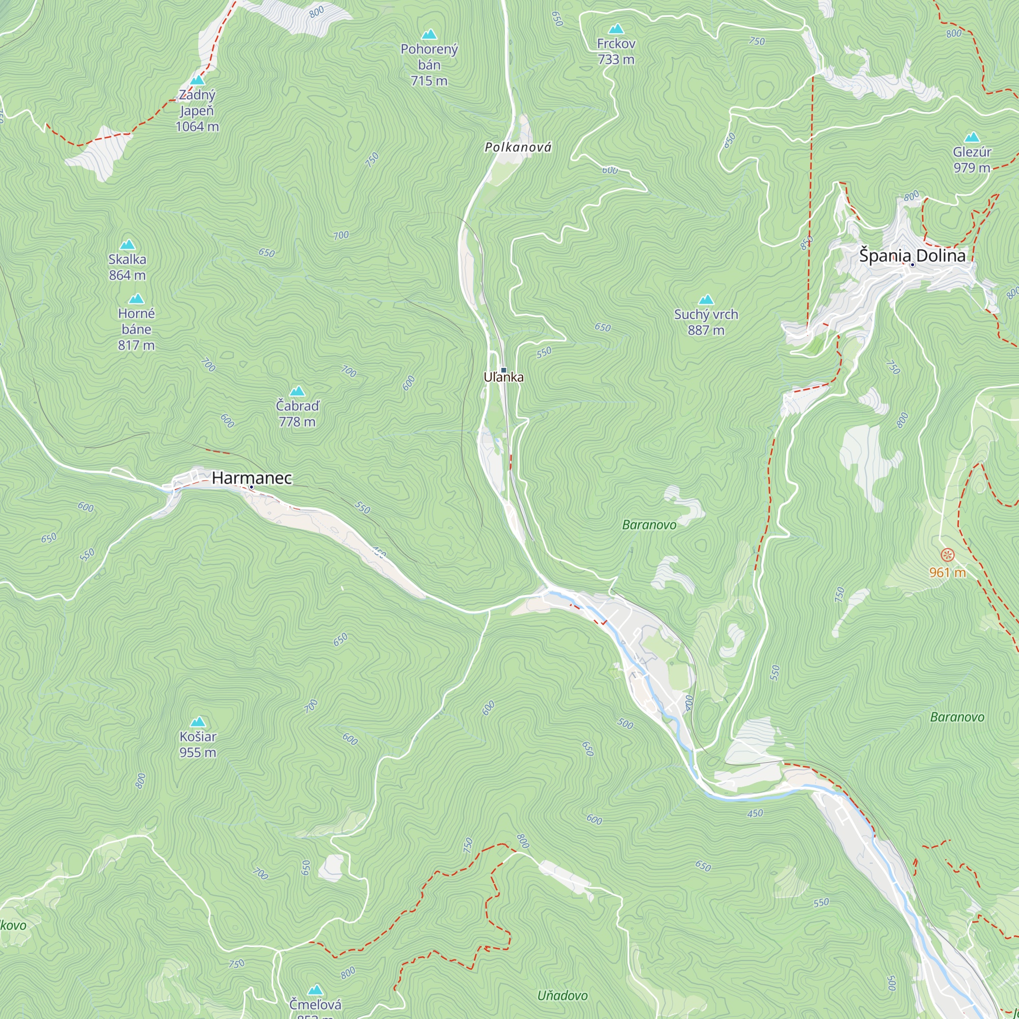 Koliba u Sv. Krištofa map