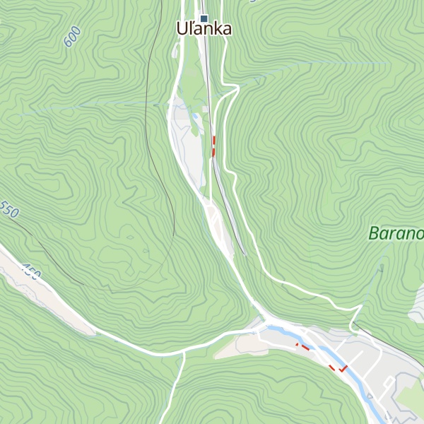 Map of Koliba u Sv. Krištofa