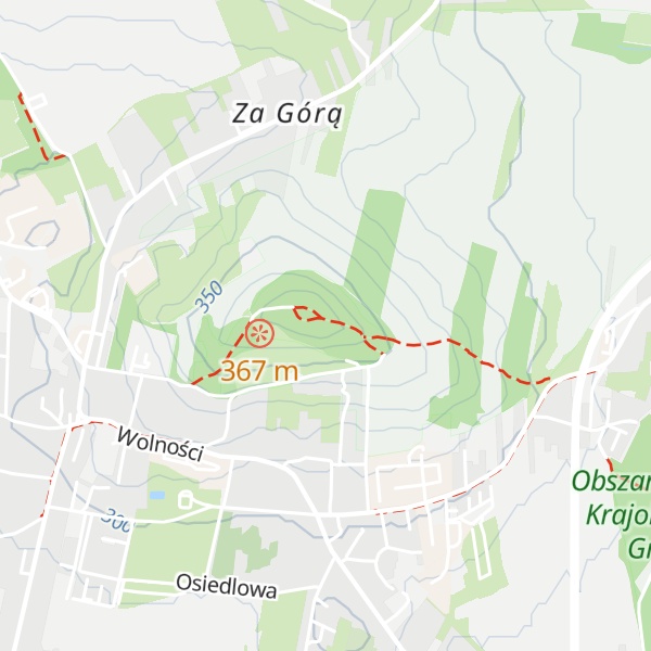 Map of Góra Świętej Doroty