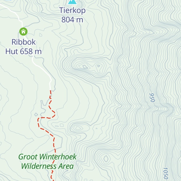 Map of Suikerbekkie Hut