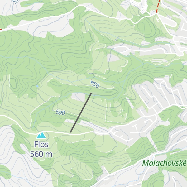 Map of Chata Vatra