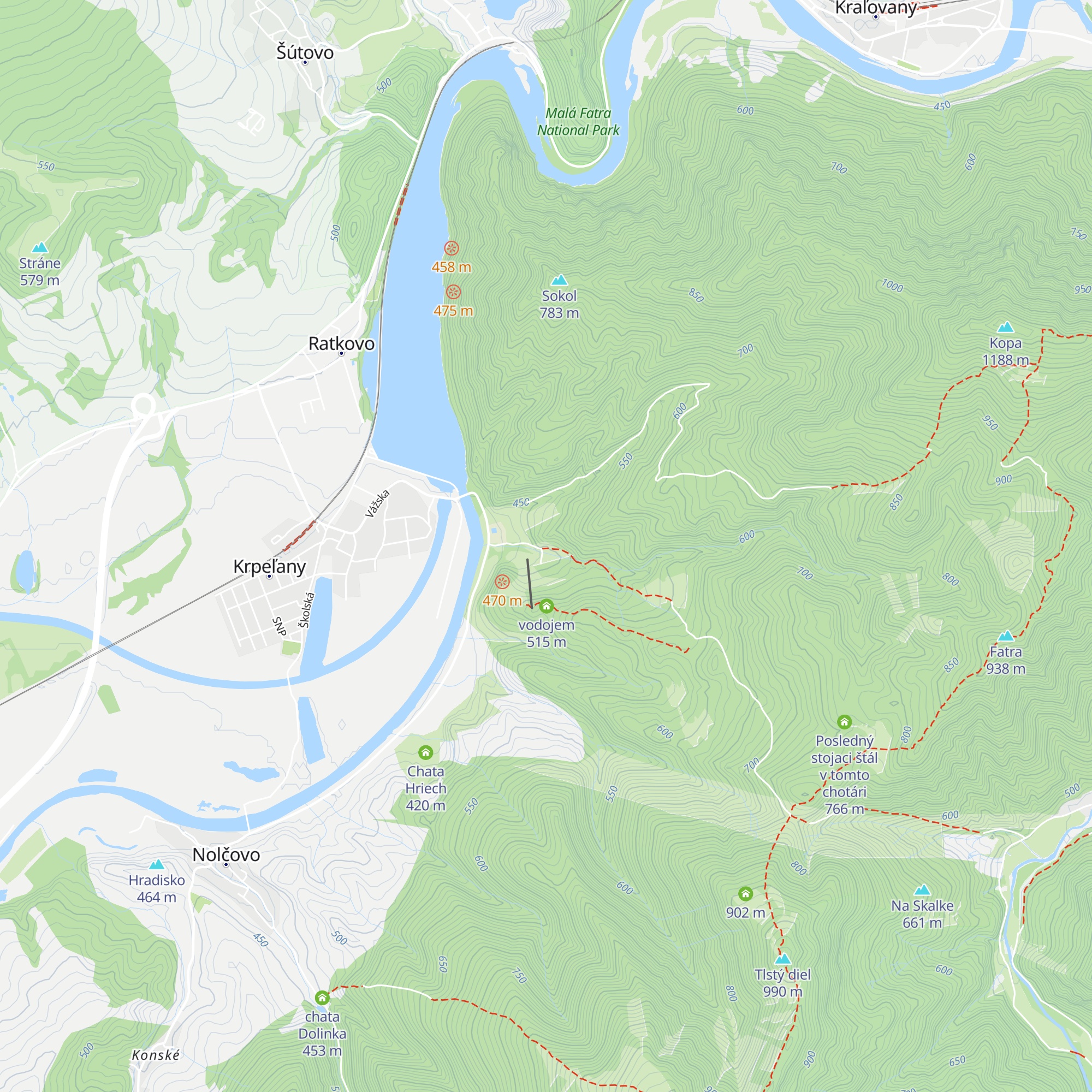 Základňa KST map