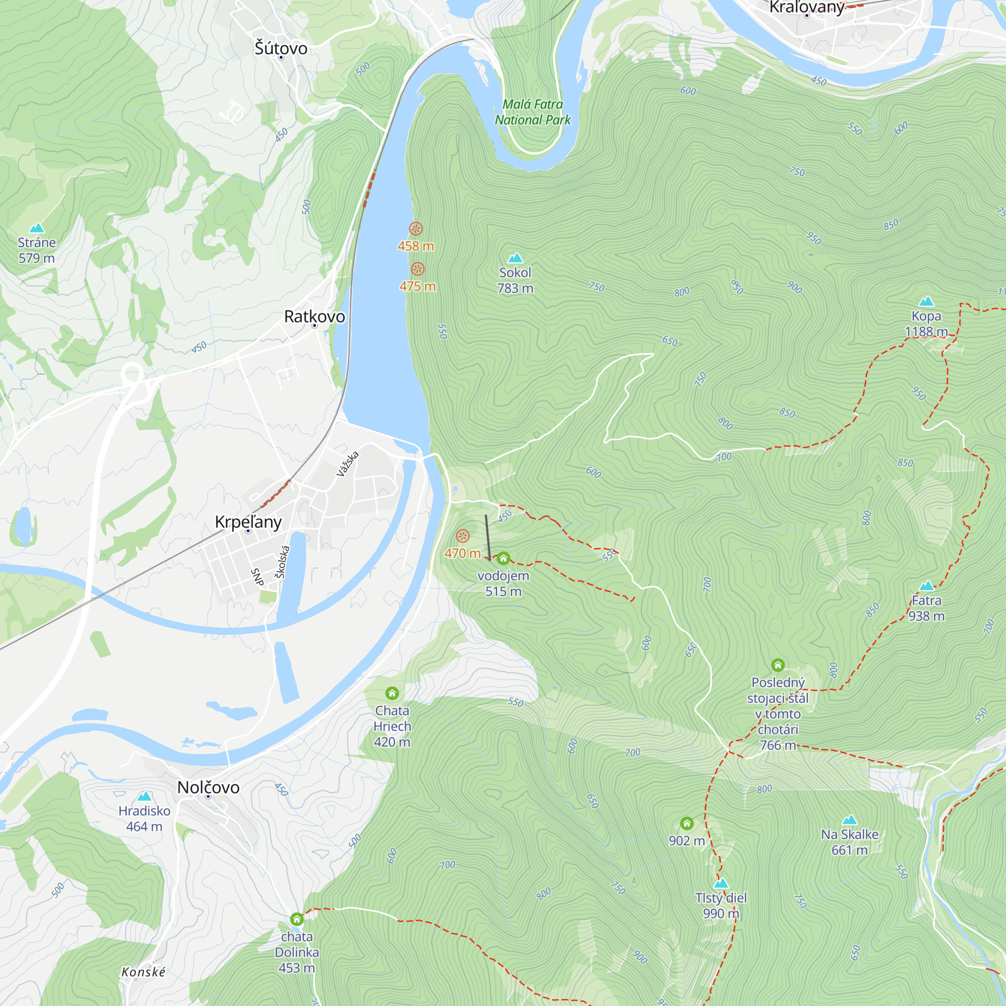 Základňa KST map