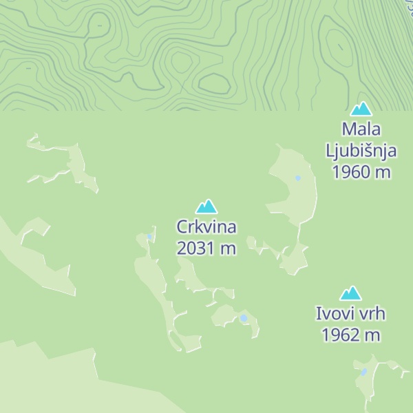 Map of Crkvina