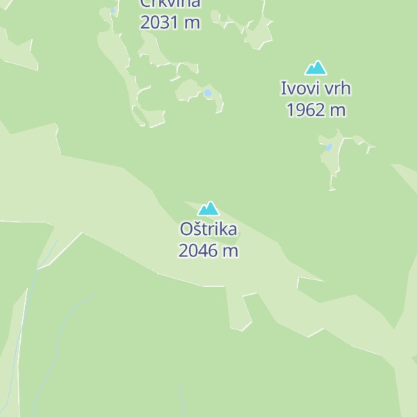 Map of Oštrika