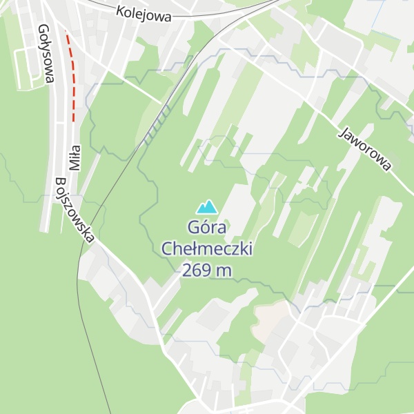 Map of Góra Chełmeczki