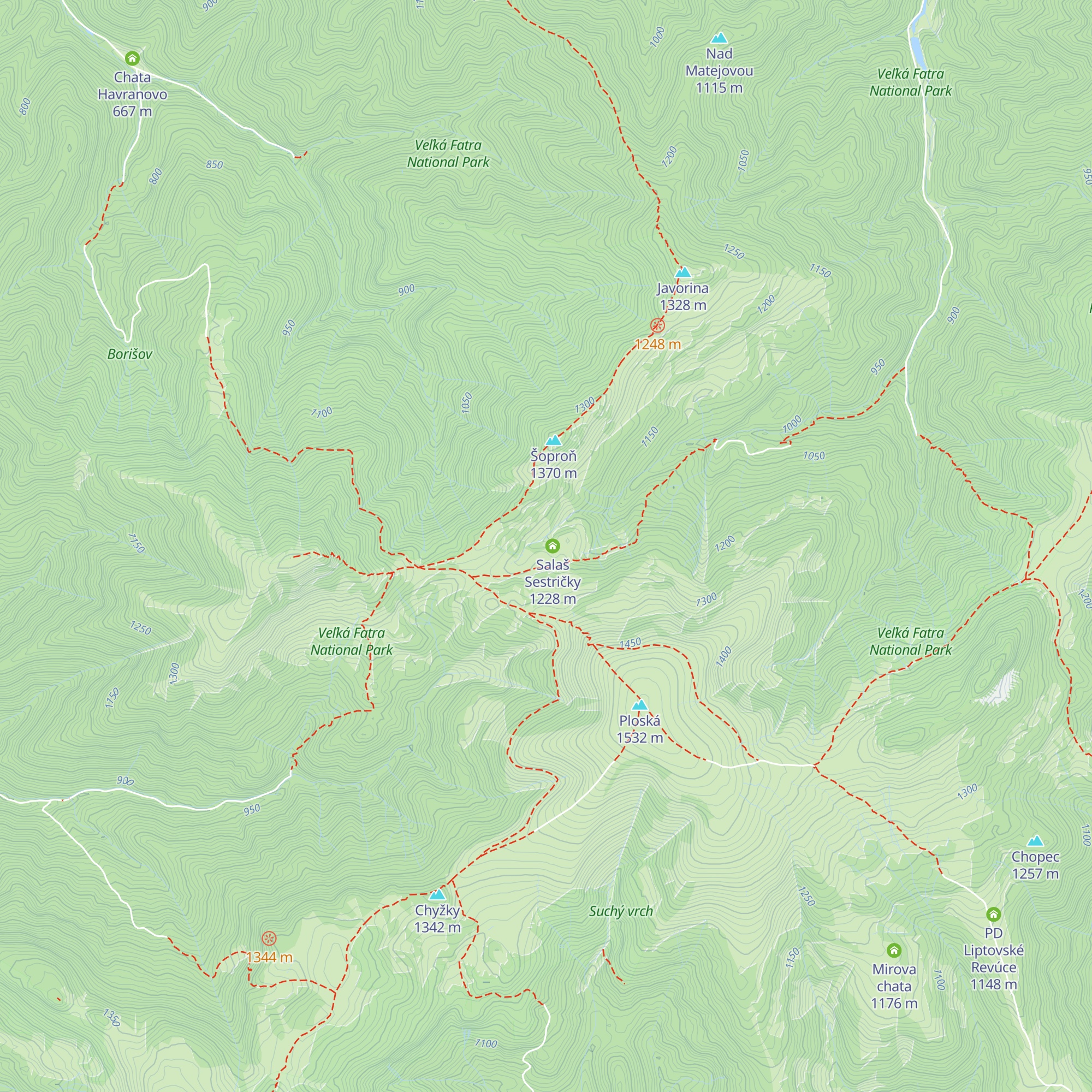 Koniareň map