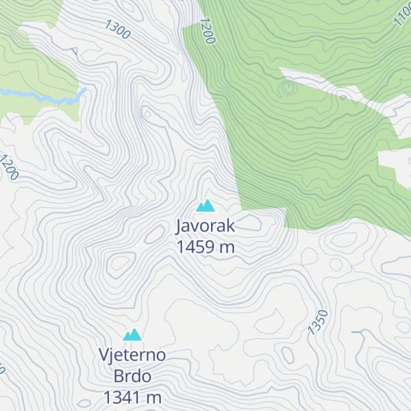 Map of Javorak