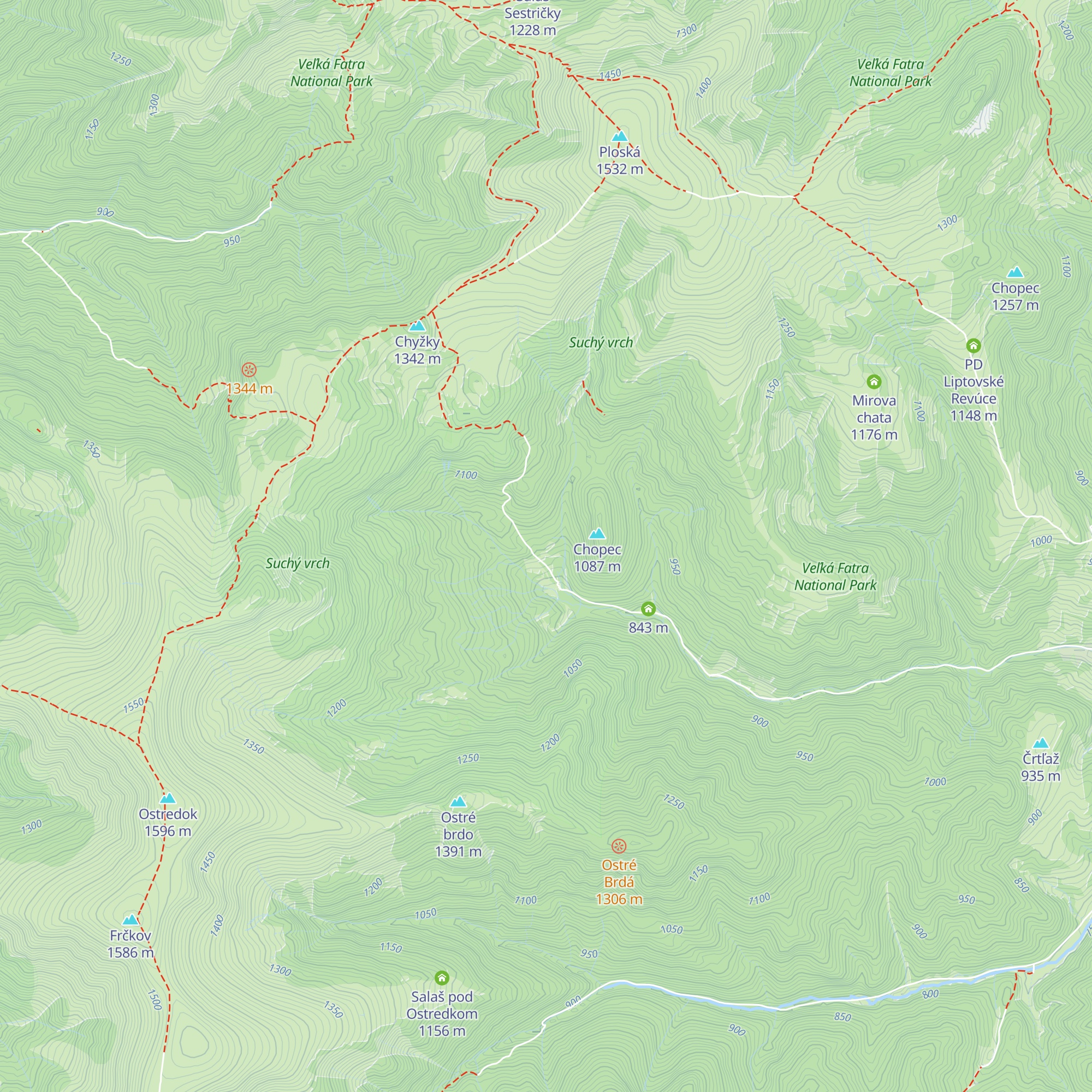 Radovô map