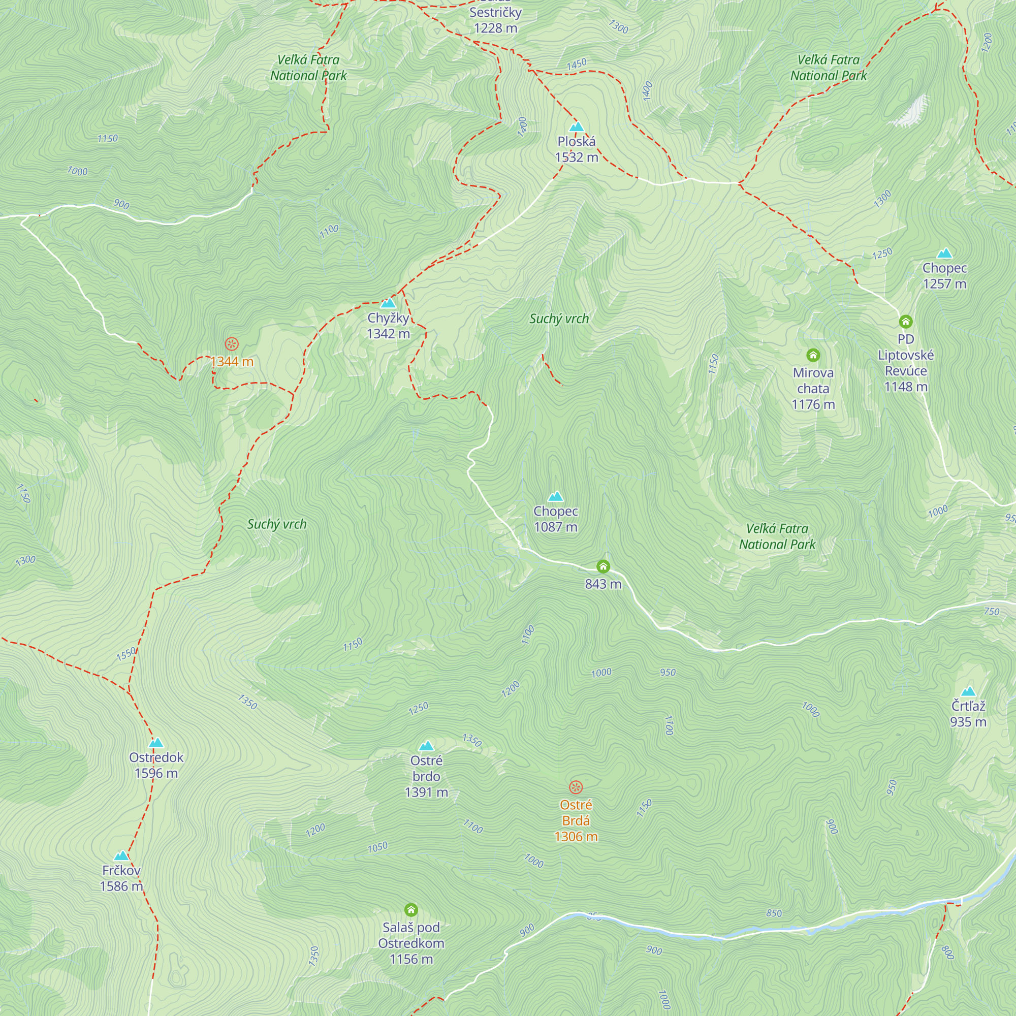 Radovô map
