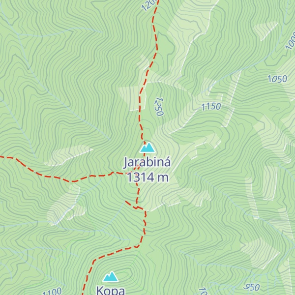 Map of Jarabiná