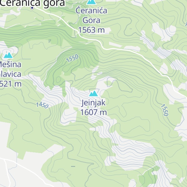 Map of Jeinjak