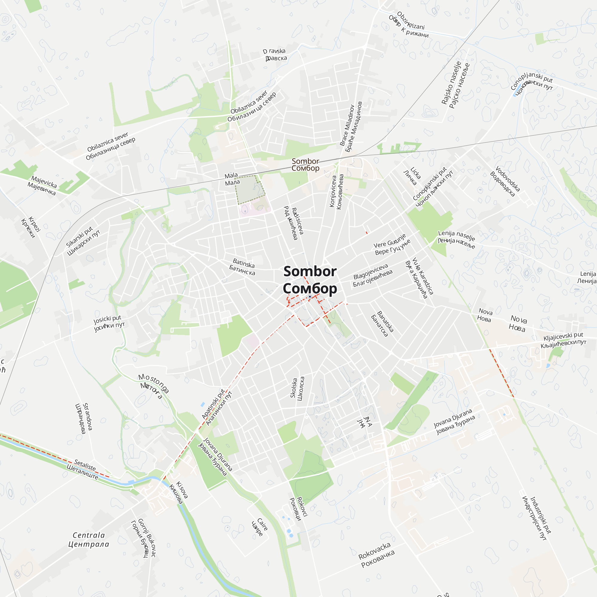 Turistička organizacija Grada Sombora map