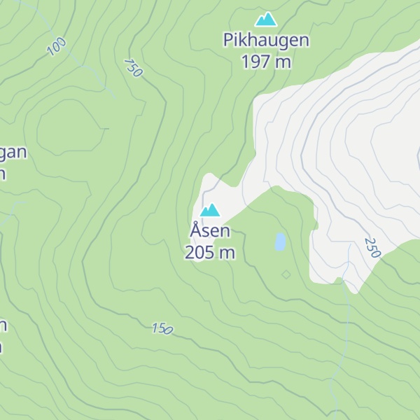 Map of Åsen