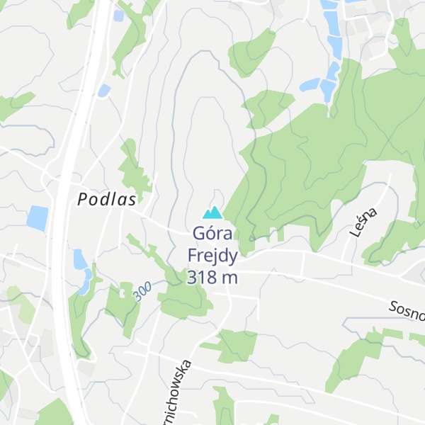 Map of Góra Frejdy
