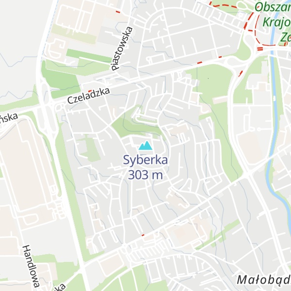 Map of Syberka
