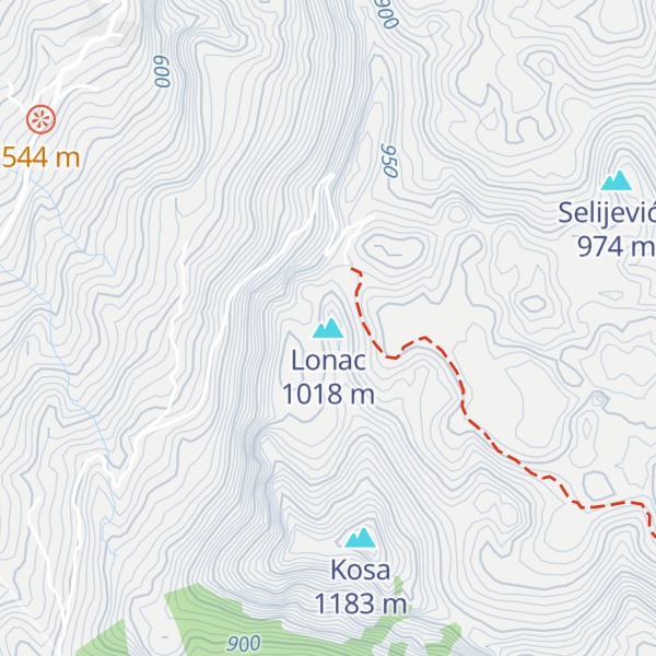 Map of Lonac