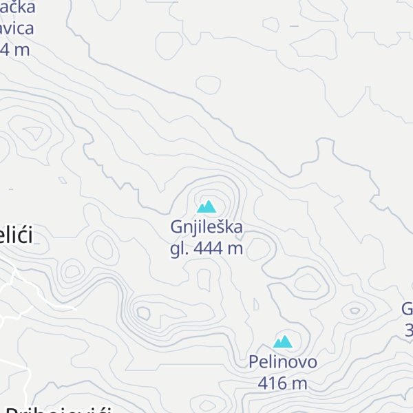 Map of Gnjileška gl.