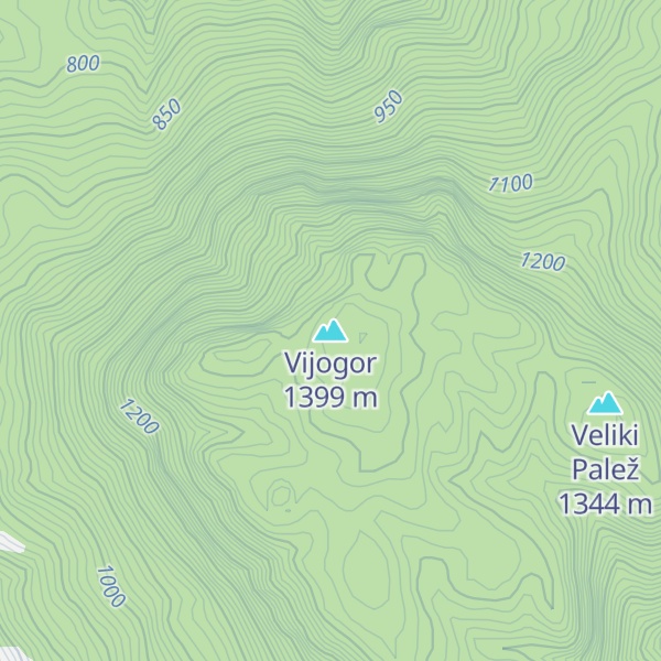 Map of Vijogor