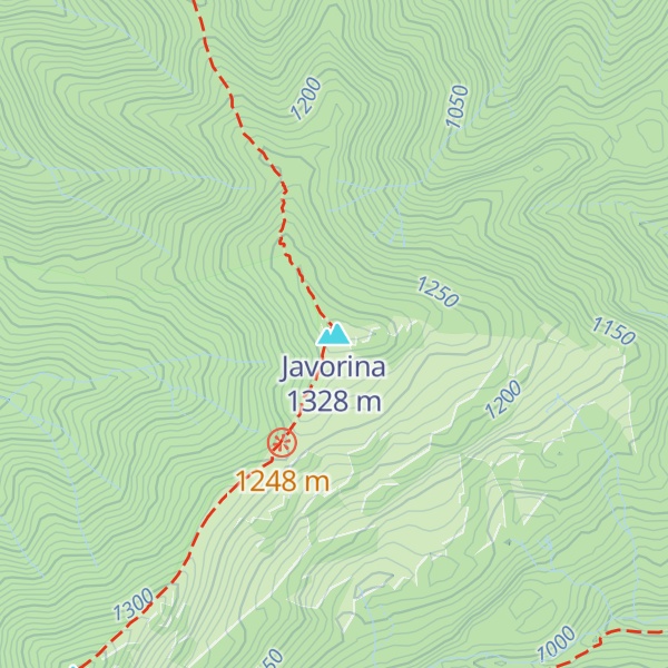 Map of Javorina