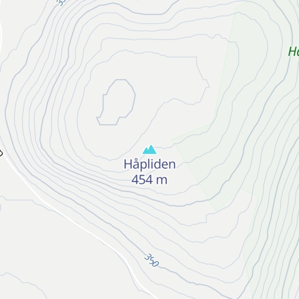 Map of Håpliden