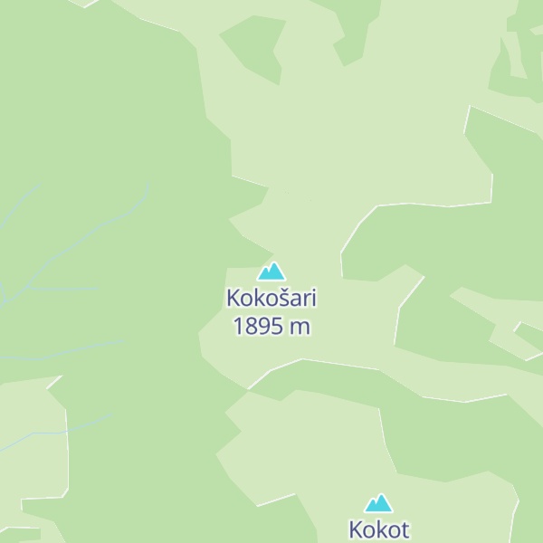 Map of Kokošari