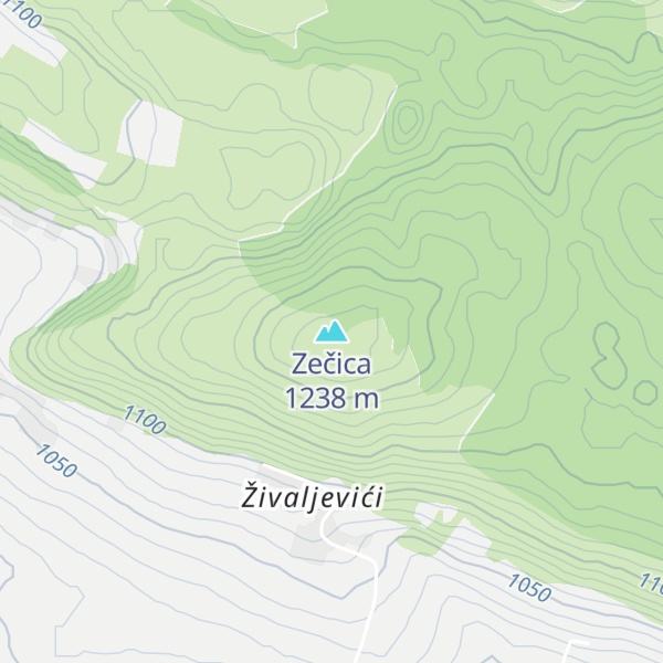 Map of Zečica